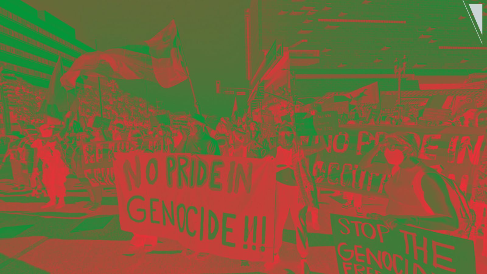 No pride in genocide!