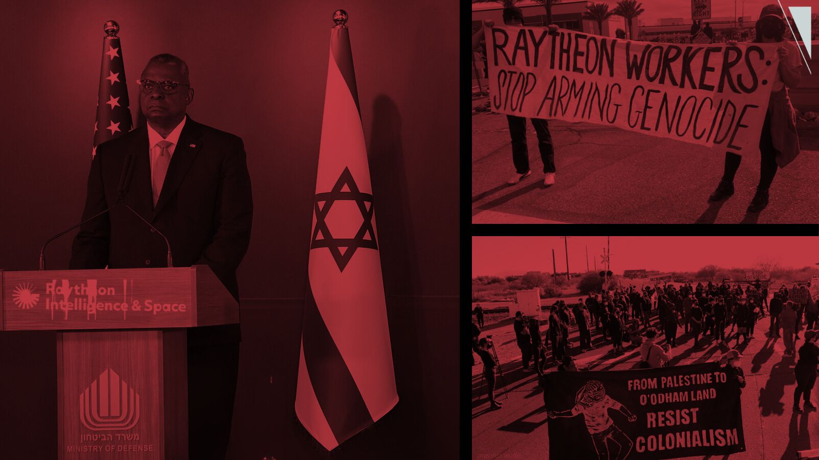 Challenging Raytheon’s complicity with Israeli Genocide