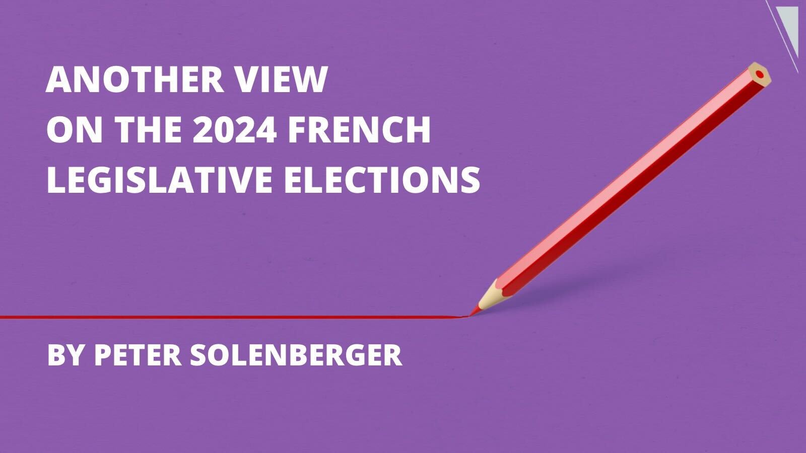 Another view on the 2024 French Legislative Elections Tempest