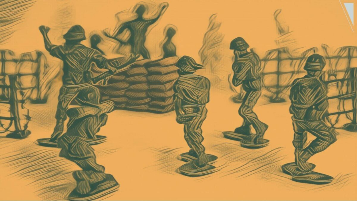 Michael Gloss’s real and imaginary wars