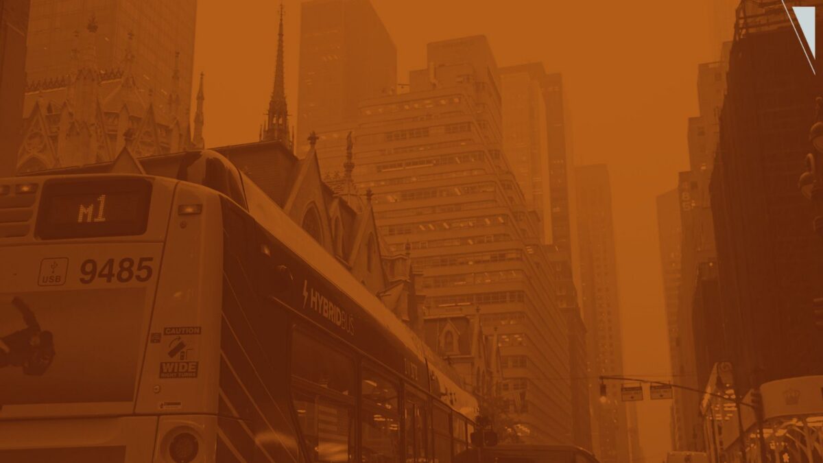 The smoke is at our door